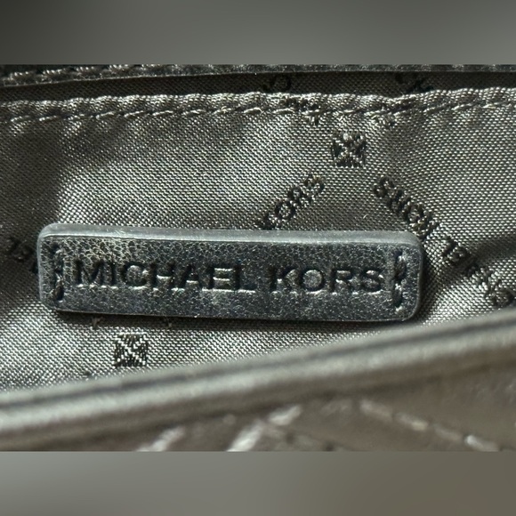 Authentic Michael Kors Serena small flap, crossbody studded bag. - Picture 8 of 9